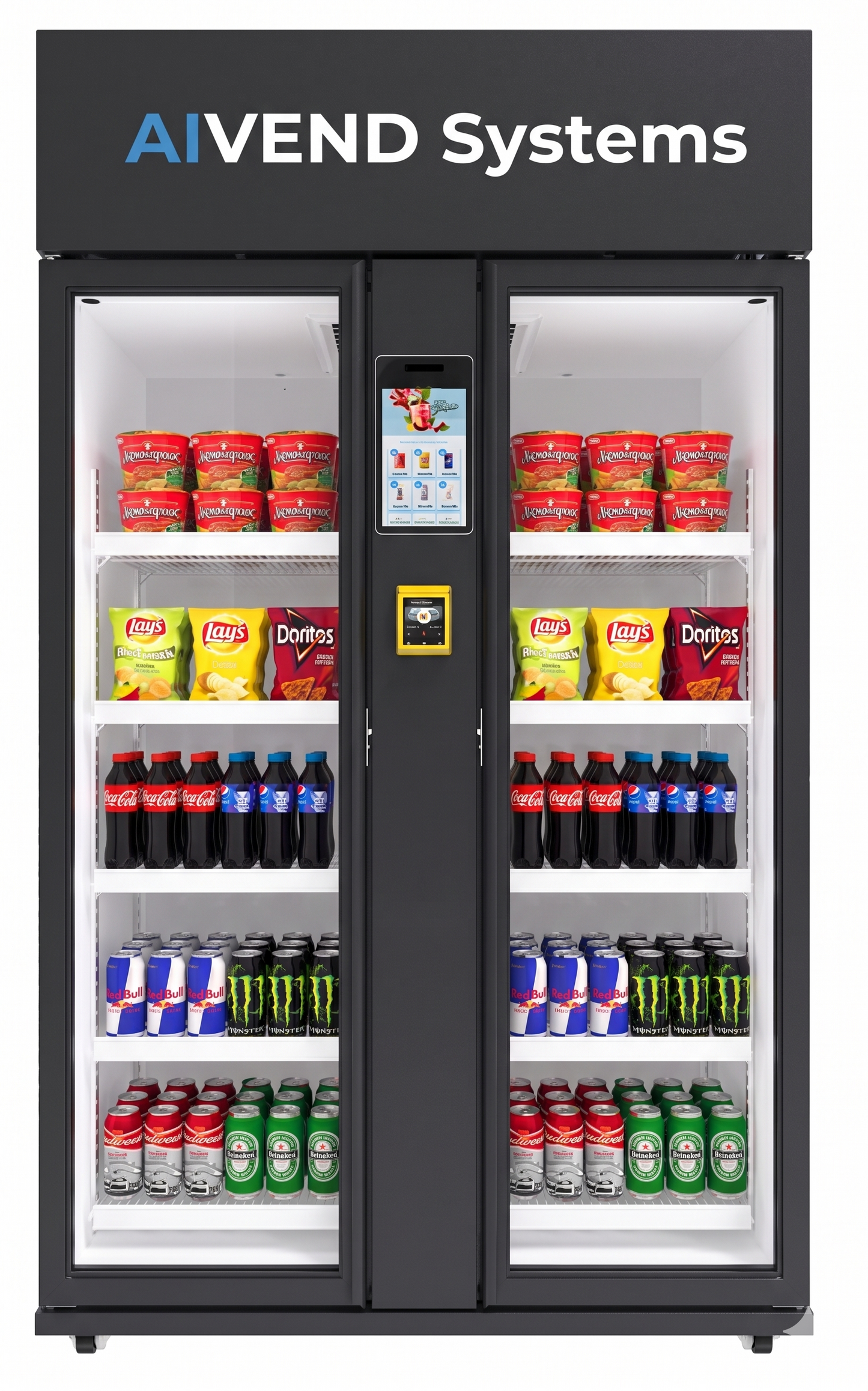 AI Smart Cooler Vending Machine 1000W