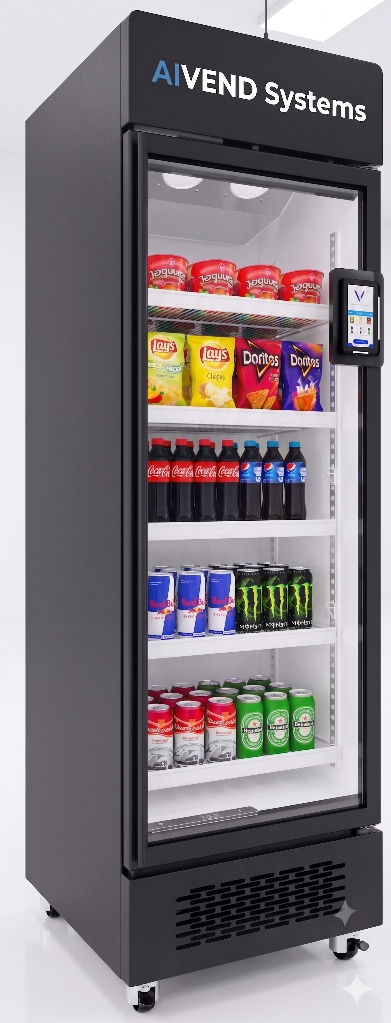 AI Smart Cooler Vending Machine - 510W