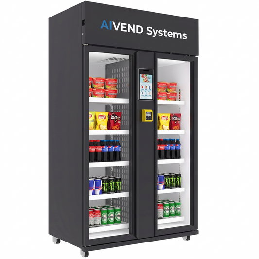 AI Smart Cooler Vending Machine 1000W