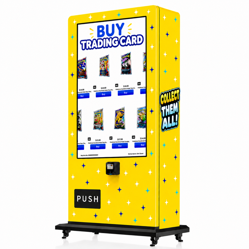 Trading Card Vending Machine - Standing 24-Aisle